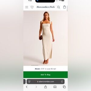 Abercrombie & Fitch Ava Knit Maxi Dress- Size Medium